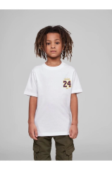 Çocuk Unisex Baskılı T-Shirt - Beyaz